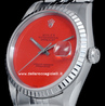 Rolex Datejust 16220 Jubilee Quadrante Rosso