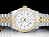 Rolex Datejust Medio Lady 31 68273 Jubilee Quadrante Bianco Romani Diamanti