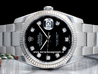 Rolex Datejust 116234 Oyster Quadrante Nero Diamanti