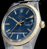 Rolex Date 15053 Oyster Quadrante Blu