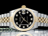 Rolex Datejust Medio Lady 31 68273 Jubilee Quadrante Nero Diamanti