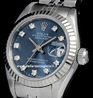 Rolex Datejust Lady 69174 Jubilee Quadrante Blue Diamanti