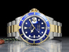  Rolex Submariner Data 16613T SEL Oyster Quadrante Blu