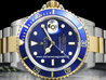 Rolex Submariner Data 16613T SEL Oyster Quadrante Blu
