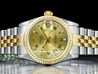Rolex Datejust Medio Lady 31 68273 Jubilee Quadrante Champagne Diamanti Romani