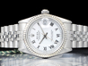  Rolex Datejust Medio Lady 31 68274 Jubilee Quadrante Bianco Romani