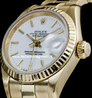 Rolex Datejust Lady 69178 Oro Oyster Quadrante Bianco 