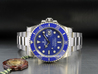 Rolex Submariner Data Oro 116619LB Ghiera Ceramica Quadrante Blu