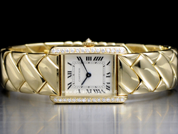 Cartier Tank Louis Lady Oro e Diamanti
