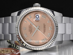 Rolex Datejust 126234 Oyster Quadrante Rosa Romani