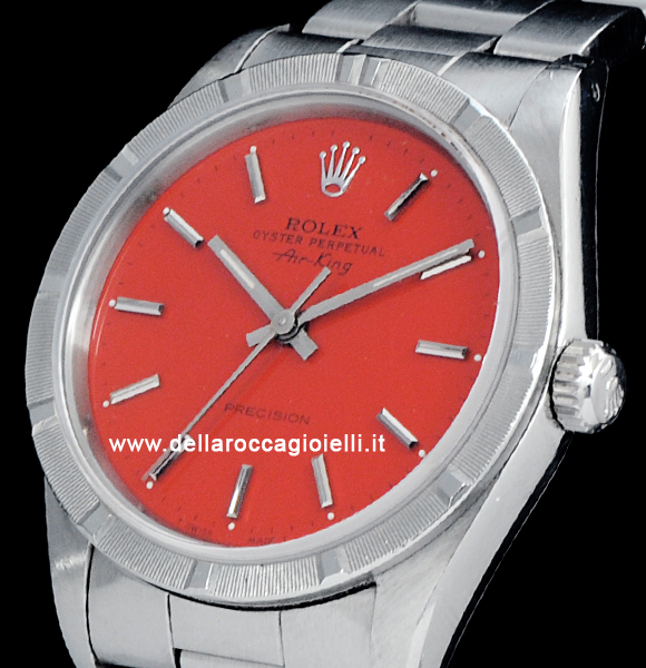 Rolex Air-King 34 Oyster Red Dial :: Della