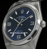 Rolex Air-King 14000 Oyster Bracelet Blue Arabic 3-6-9 Dial