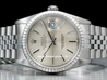 Rolex Datejust 36 Jubilee Bracelet Silver Tapisserie Dial 16220