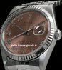 Rolex Datejust 36 Jubilee Bracelet Bronze Roman Dial 16234 
