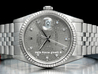 Rolex Datejust 36 Jubilee Bracelet Grey Jubilee Diamonds Dial 16234