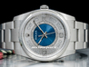 Rolex Oyster Perpetual 36 116000 Oyster Bracelet Silver Blue Arabic Dial
