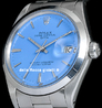 Rolex Date 34 Oyster Bracelet Turquoise Dial 1500 
