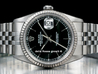 Rolex Datejust 16234 Jubilee Bracelet Black Dial