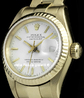 Rolex Datejust Lady 69178 Gold Oyster Bracelet White Dial