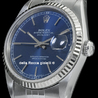 Rolex Datejust 16234 Jubilee Bracelet Blue Dial