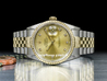 Rolex Datejust 36 Jubilee Bracelet Champagne Diamond Dial 16233