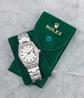 Rolex Oysterdate Precision 34 Oyster Bracelet Grey Dial 6694