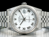 Rolex Datejust 36 Jubilee Bracelet White Roman Dial 16234
