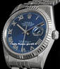 Rolex Datejust 16234 Jubilee Bracelet Blue Roman Dial