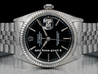 Rolex Datejust 1601 Jubilee Bracelet Black Dial