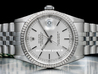 Rolex Datejust 36 Jubilee Bracelet Bark Silver Dial 16234