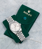 Rolex Datejust 36 Argento Jubilee 16220 Silver Lining 