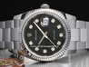 Rolex Datejust 126234 Oyster Bracelet Black Jubilee Diamond Dial