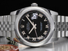 Rolex Datejust 126200 Jubilee Bracelet Black Roman Dial