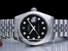 Rolex Datejust Medium Lady 31 178274 Jubilee Bracelet Black Diamonds Dial
