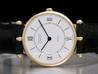 Van Cleef & Arpels Lady Gold Watch 18101 White Roman Dial