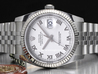 Rolex Datejust 126234 Jubilee Bracelet White Roman Dial