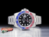 Rolex GMT-Master II White Gold Watch 116719BLRO Red Blue Ceramic Bezel