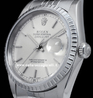 Rolex Datejust 16220 Jubilee Bracelet Silver Dial
