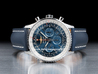 Breitling Navitimer 01 46mm Stainless Steel Watch AB012721 Blue Dial
