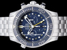 Omega Seamaster Gmt Diver 300M Co-Axial Chronograph 21230445201001 Blue Dial