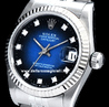 Rolex Datejust Medium Lady 31 68274 Jubilee Bracelet Blue Shaded Diamonds Dial