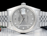 Rolex Datejust 36 Jubilee Bracelet Grey Diamonds Dial 16234