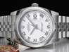 Rolex Datejust 126200 Jubilee Bracelet White Roman Dial