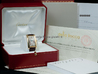Cartier Tank Americaine LM W2606356 Gold Watch Limited Edition Ivory Roman Dial