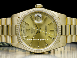 Rolex Day-Date 18238 President Bracelet Champagne Dial