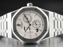 Audemars Piguet Royal Oak Dual Time Stainless Steel Watch 26120ST