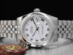 Rolex Datejust Medium Lady 31 278240 Jubilee Bracelet White Roman Dial