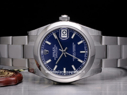 Rolex Datejust Medium Lady 31 278240 Oyster Bracelet Blue Dial