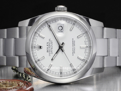 Rolex Datejust 126200 Oyster Bracelet White Dial