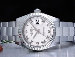 Rolex Datejust Medium Lady 31 278274 Oyster Bracelet White Roman Dial